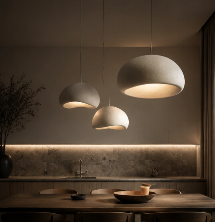 ÉCLAT™ Nordic Wabi-Sabi Pendant Light
