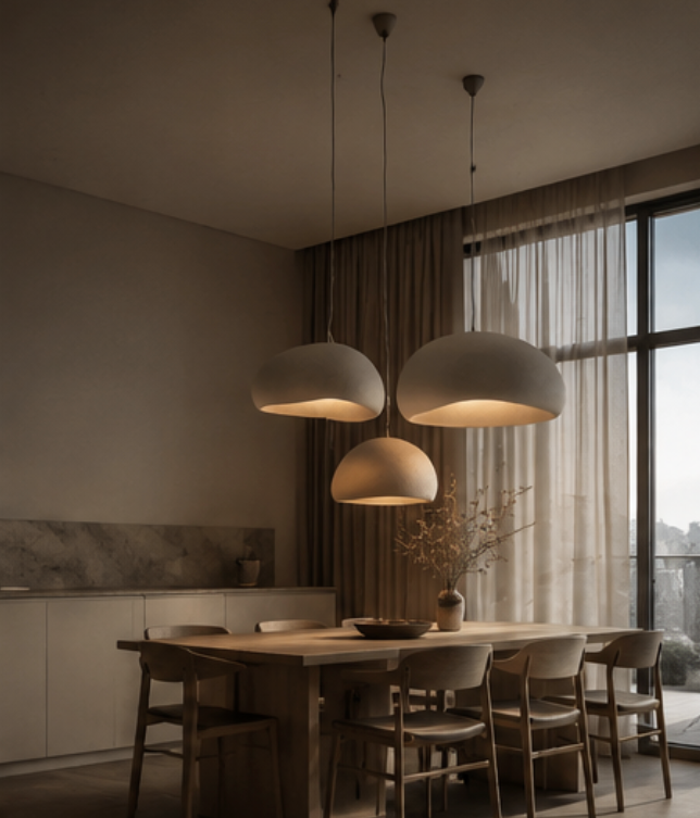 ÉCLAT™ Nordic Wabi-Sabi Pendant Light