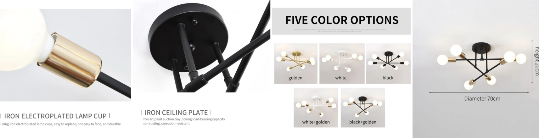 LUMIÈRE™ Aurelia 6-Light Chandelier