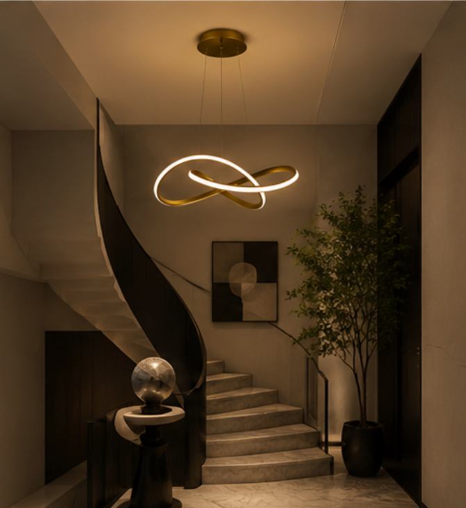 LUMIÈRE™ Infinity Halo Chandelier