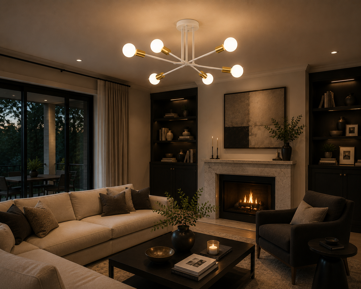 LUMIÈRE™ Aurelia 6-Light Chandelier