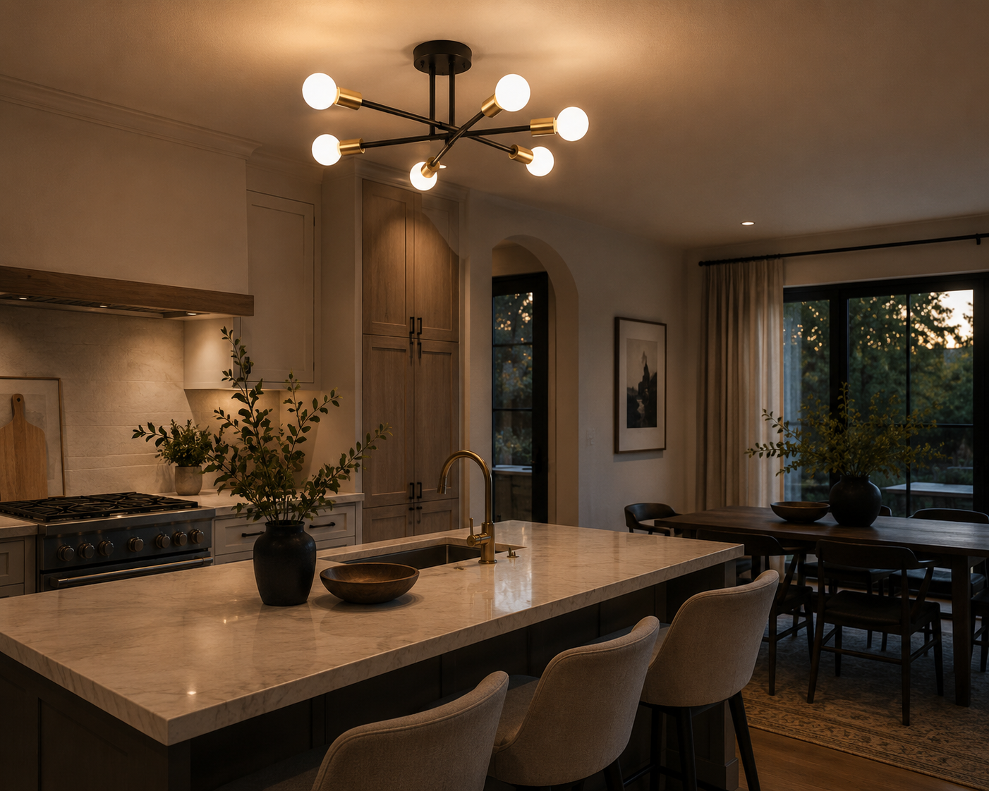 LUMIÈRE™ Aurelia 6-Light Chandelier